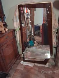 CARRELLO VIVANDE E LAMPADA  ANNI 60/70