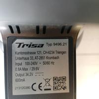 Scopa Elettrica Batteria Trisa, potente e leggera