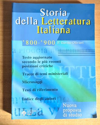 Storia della letteratura italiana 