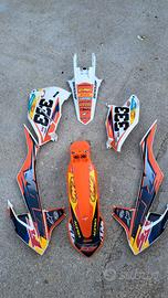 ktm 85 sx da 2019/2024 manubrio plastiche carene