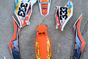 ktm 85 sx da 2019/2024 manubrio plastiche carene