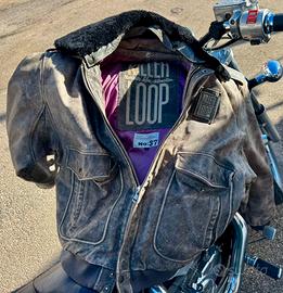 Giacca vintage in pelle “KILLER LOOP”