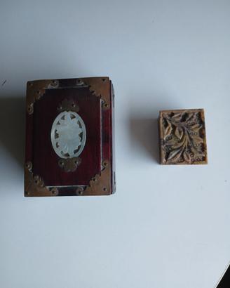 scatole decorative vintage