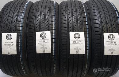 4 GOMME 215 55 18 KUMHO A60835
