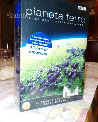 Cofanetto 4 DVD BBC set documentario Pianeta Terra