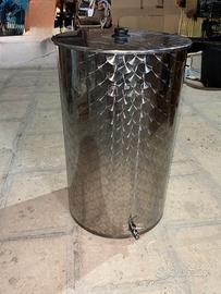 Contenitori inox 150 litri – Pari al nuovo