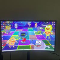 Monitor 31.5" LED VA Curvo Gaming C32HG70