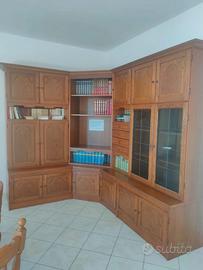 soggiorno completo in rovere – Come nuovo