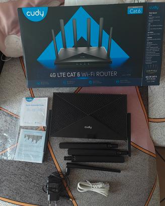  Router Cudy LT700 4G LTE Cat 6 Wi-Fi – Dual SIM