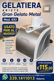 Gelateria Ariete Gran Gelato Metal - mod. 693