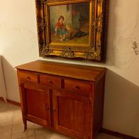 Credenza 2 ante rovere nuova