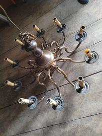 Lampadario vintage molto grande