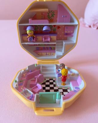 1990 Vintage Polly Pocket - hair saloon bluebird