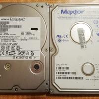 N. 2 HARD DISK Ata e Sata 3,5 320 e 120 Giga