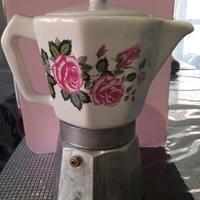 Caffettiera in ceramica vintage 
