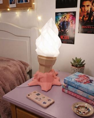 Lampada Led Rgb con telecomando  Gelato