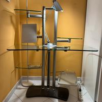 Scrivania in vetro temperato