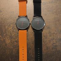 COPPIA di orologi Marciante in vera pelle