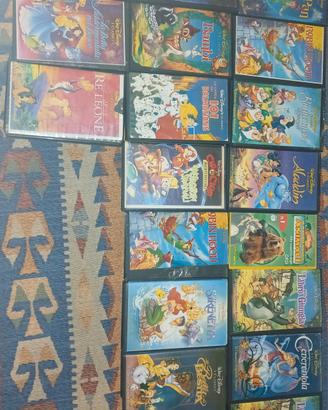Videocassette VHS classici disney