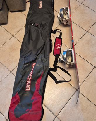 Tavola da snowboard con borsa