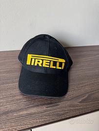 Cappellino Pirelli da baseball in cotone nuovo