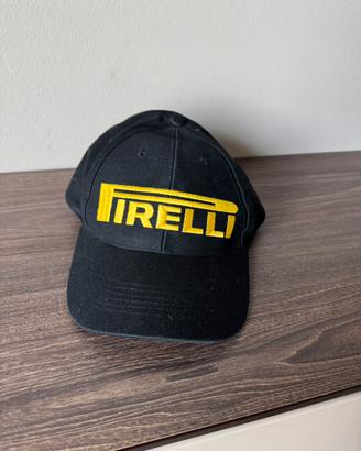 Cappellino Pirelli da baseball in cotone nuovo