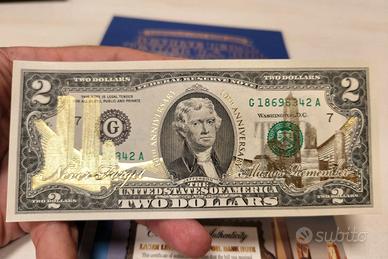 Banconota da 2 Dollari Usa – da Collezione