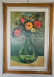 Quadro Olio su Tela - 60x80 cm con cornice