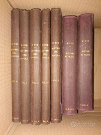 Libri rilegati opere EUGENE SUE