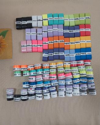 50 Overgrip microforati o lisci per tennis e padel