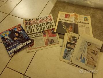 Collezione articoli giornale fatti importanti