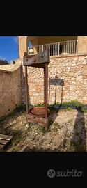 Pressa antica estrazione olio