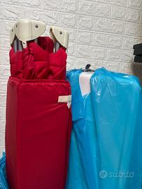 lettino da campeggio con in materasso.