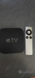 Apple TV 2° generazione + telecomando + cavo hdmi