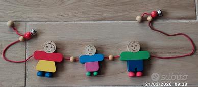 giocattolo vintage in legno 