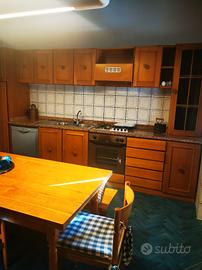 Cucina in rovere