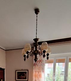 Lampada soggiorno con 5 punti luce