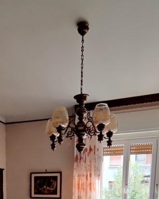 Lampada soggiorno con 5 punti luce