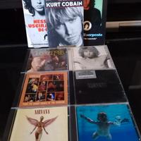 THE DOORS + NIRVANA : Lotto 6 CD + 3 Libri