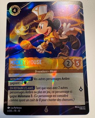 Carta Disney Lorcana - Topolino / Mickey Mouse