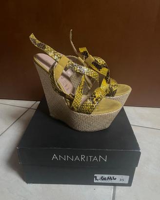 Sandali con zeppa AnnaRita N