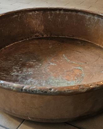 Sottovaso in rame per giardino o casa