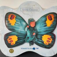 Puzzle 700 pezzi Anne Geddes farfalla
