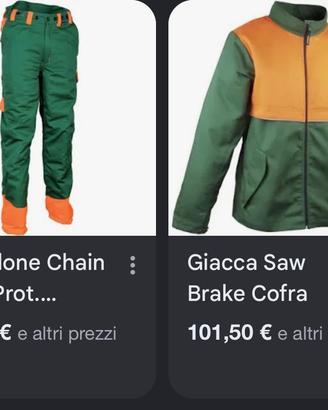Tuta antitaglio completa cofra
