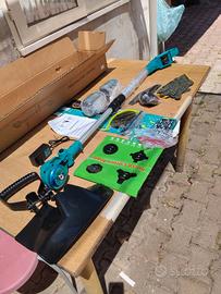 tagliaerba grande 72v  nuova con accessori 