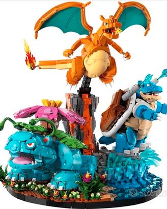 Lego Pokémon Charizard Venusaur Blastoise - 72153