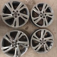Cerchi lega 5x100 6.5x17 VW Polo T-cross Taigo
