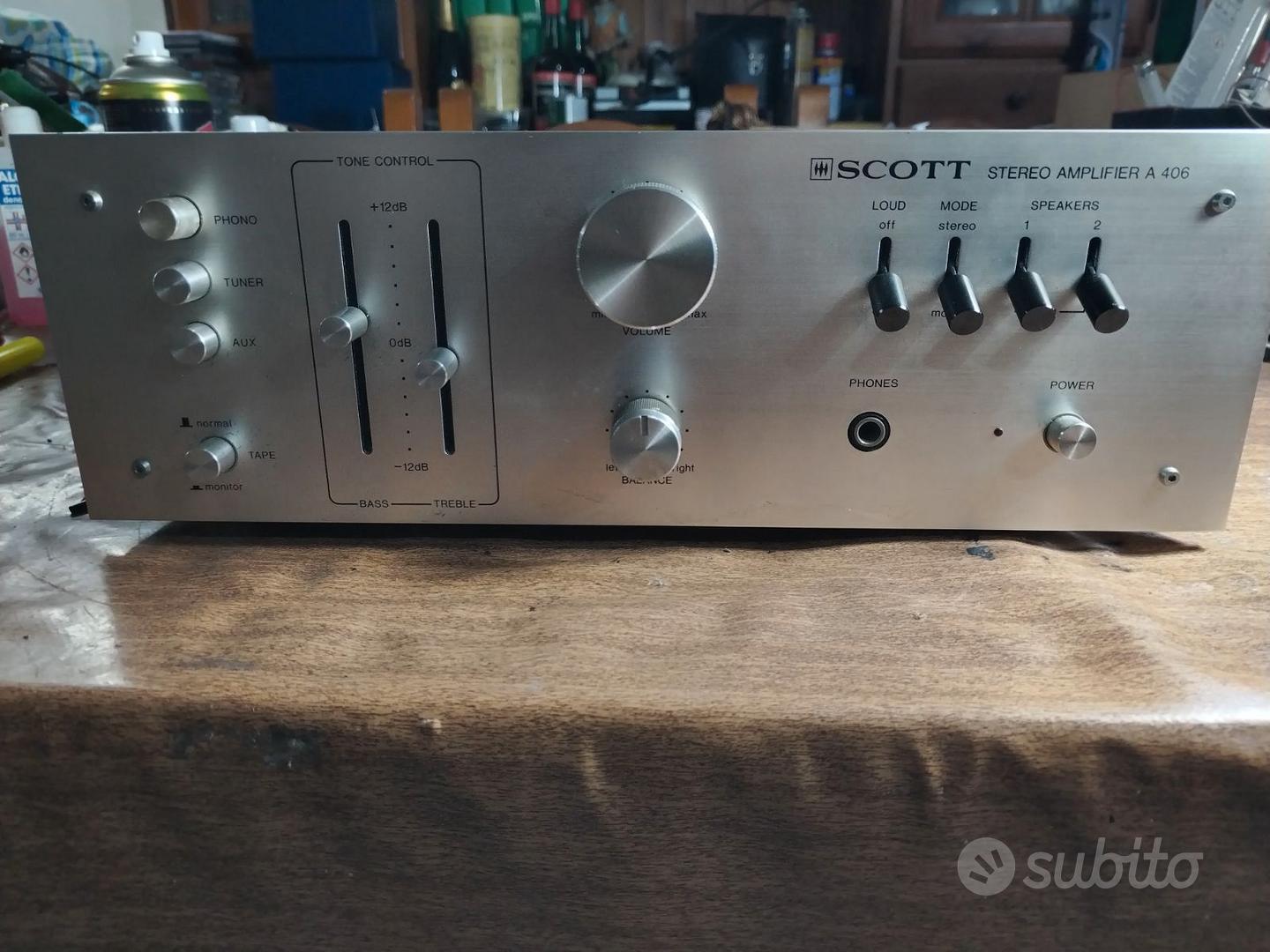 AMPLIFICATORE SCOTT 406 - Audio/Video In vendita a Parma