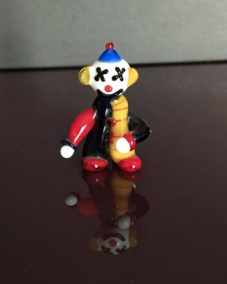 Clown vetro artistico
