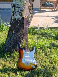 chitarra elettrica di liugeria tipo "fender" 